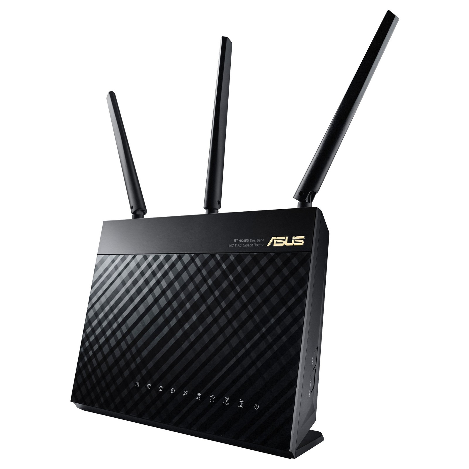 ROUTER WI-FI DE DOBLE BANDA ASUS RT AC68U AC1900 AIPROTECTION CON VELOCIDAD DE 1900 MBPS